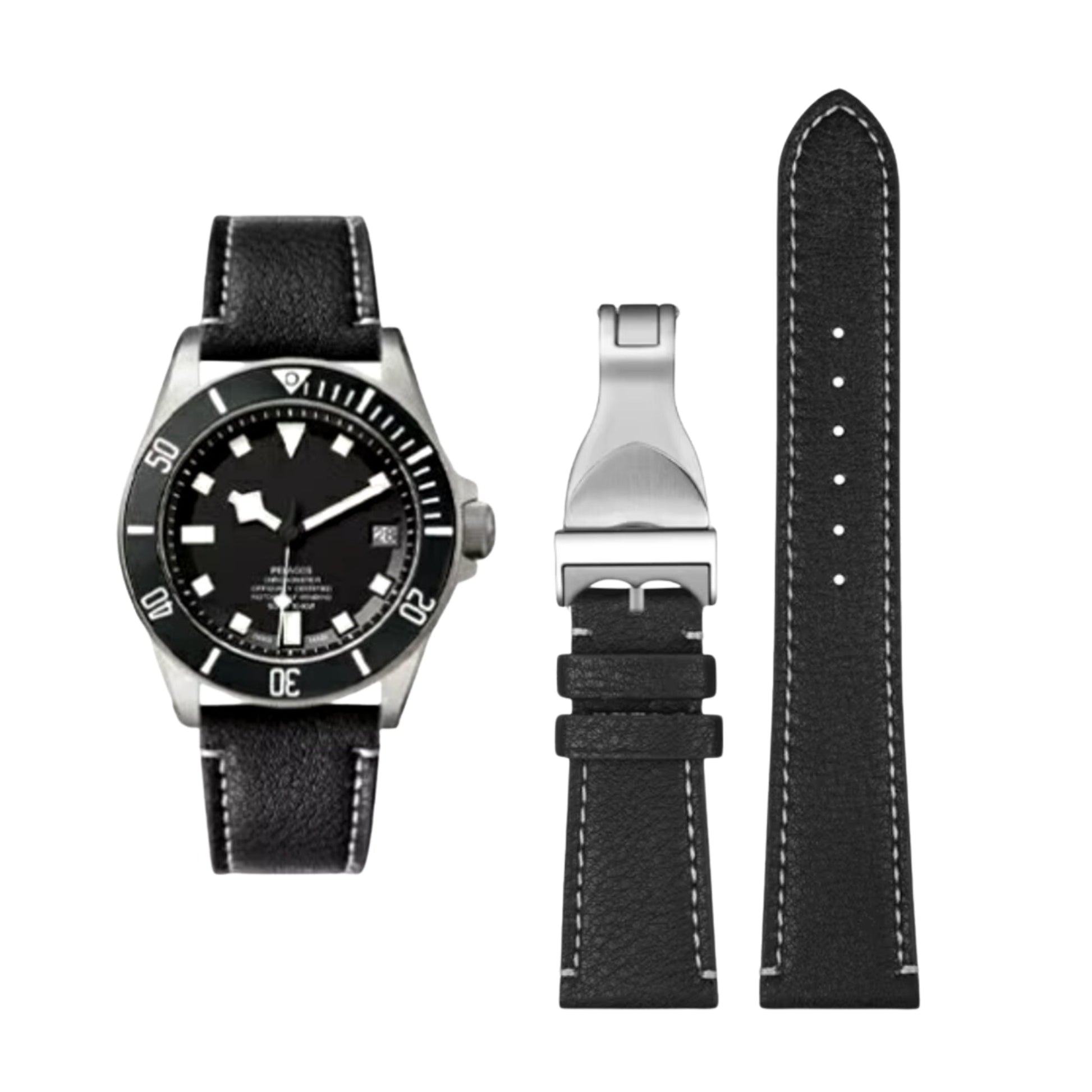 Leather Strap – Compatible with Luxury Watches Wellstraps