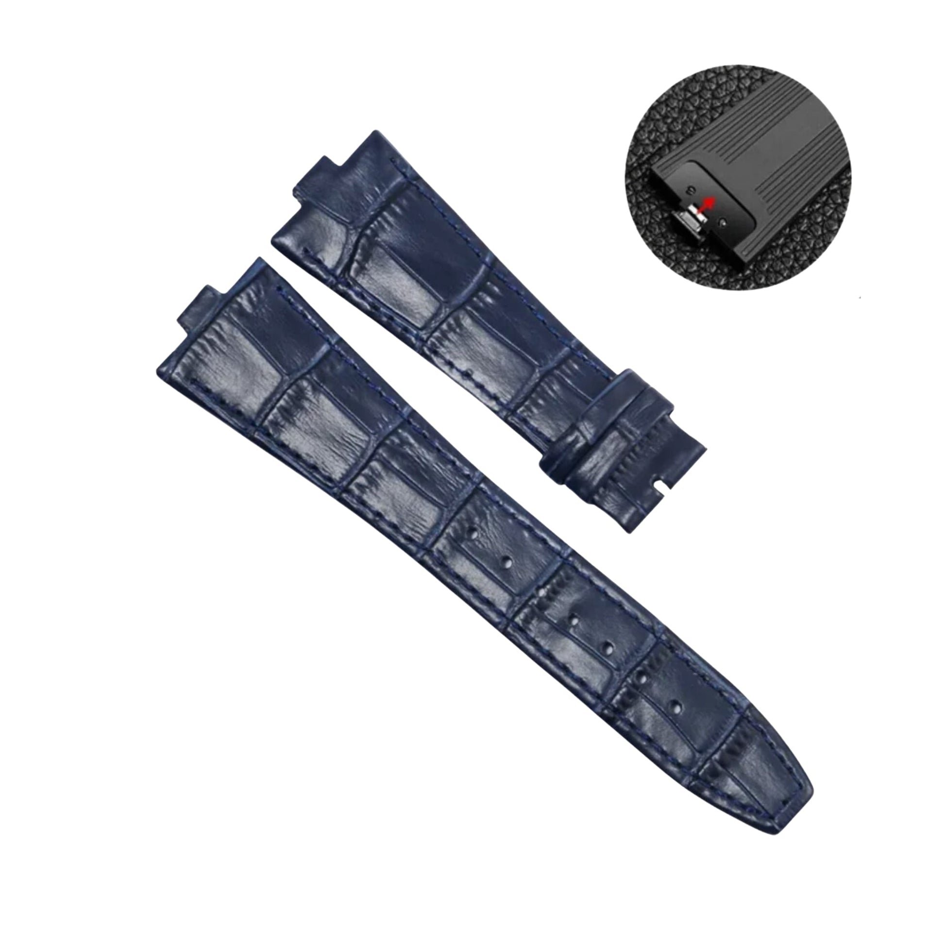 Leather Strap – Compatible with 25mm Watches - Wellstraps™