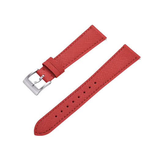 Leather Strap - Red - Classic Design Wellstraps