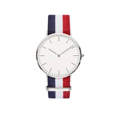 Nylon Striped Watch Strap – Ring Buckle – Multiple Sizes | Wellstraps™  Wellstraps™