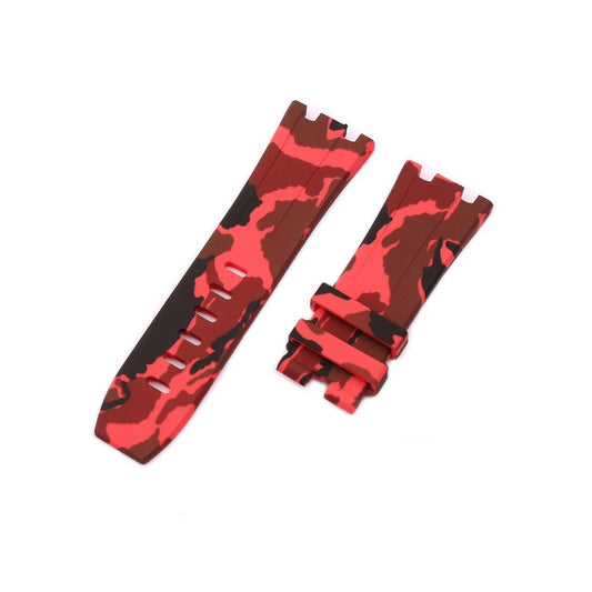Rubber Watch Strap – 28mm – For 42mm Luxury Diver Watches – Camo Colors | Wellstraps™ Wellstraps