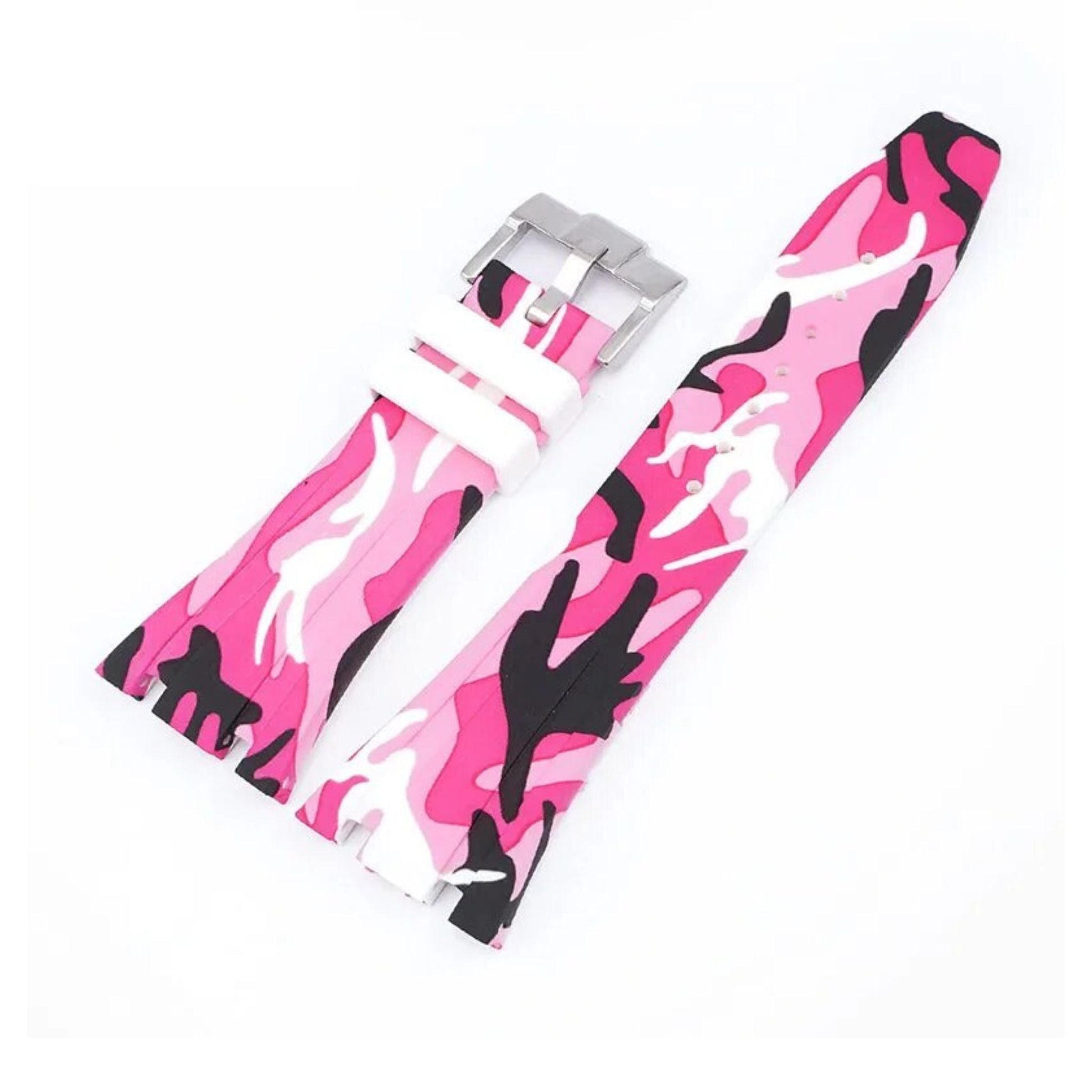 Rubber Watch Strap – Camo Collection – 26mm – For 41mm Luxury Sport Watches – Multiple Camo Colors | Wellstraps™ Wellstraps