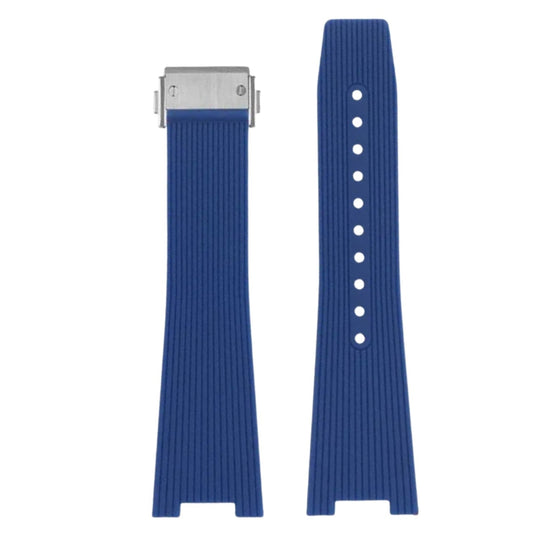 Rubber Watch Strap – 23mm – Universal Replacement Band | Soft Natural Rubber Watch Strap – Multiple Colors Wellstraps