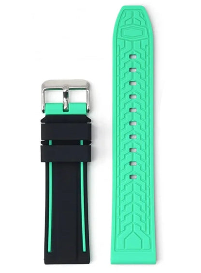 Rubber Watch Strap – 22mm – Multiple Colors | Wellstraps™ Wellstraps