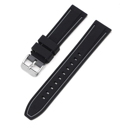 Rubber Strap – Compatible with 20mm Watches PM‑S | Wellstraps™ Wellstraps