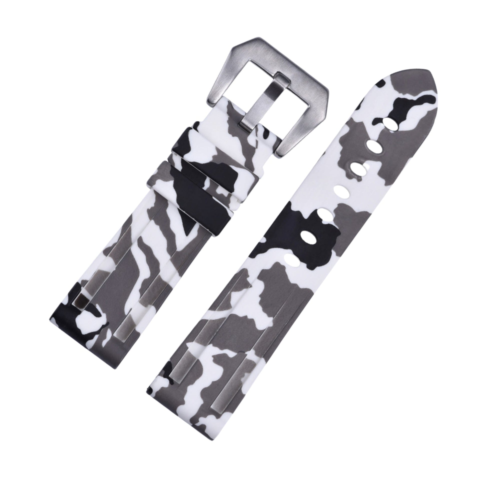 Rubber Strap Camo – Compatible with 20–26mm Watches | Wellstraps™ Wellstraps