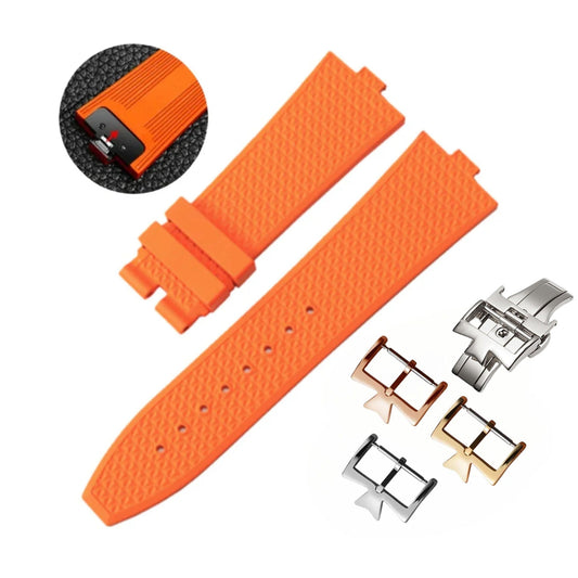 Rubber Strap – Compatible with 24mm Watches Wellstraps