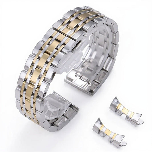 Stainless Steel Strap – 16mm to 22mm | Universal Watch Band Wellstraps